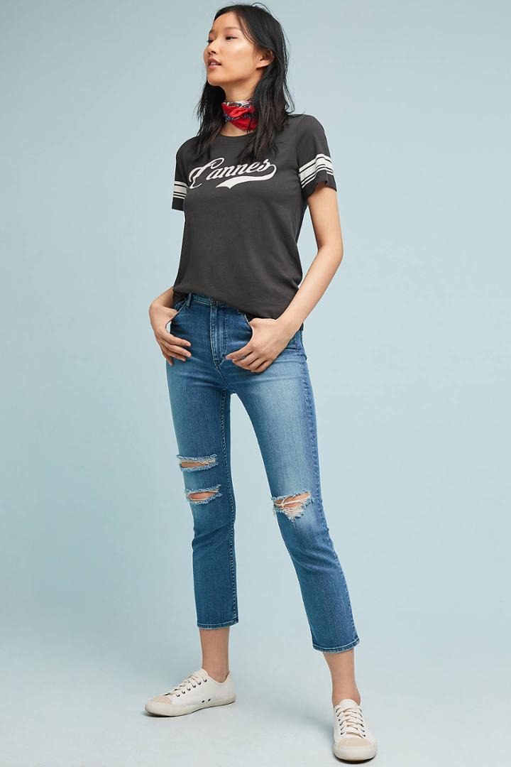 3x1 W4 Colette High-rise Slim Cropped Jeans