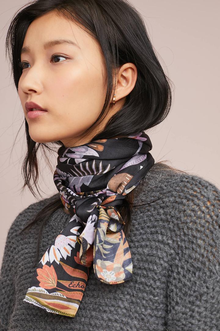Echo Primrose Floral Scarf