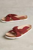 Kmb Knotted Slides Red