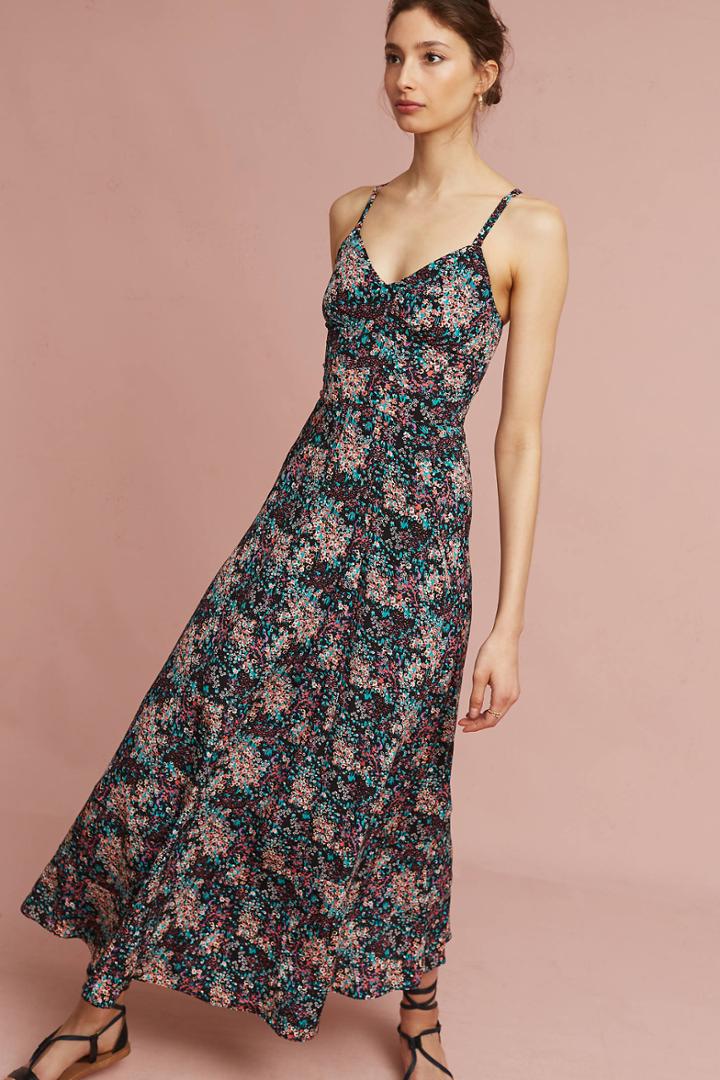 Kachel Ailsa Silk Slip Dress
