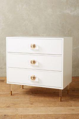 Tracey Boyd Lacquered Regency Three-drawer Dresser