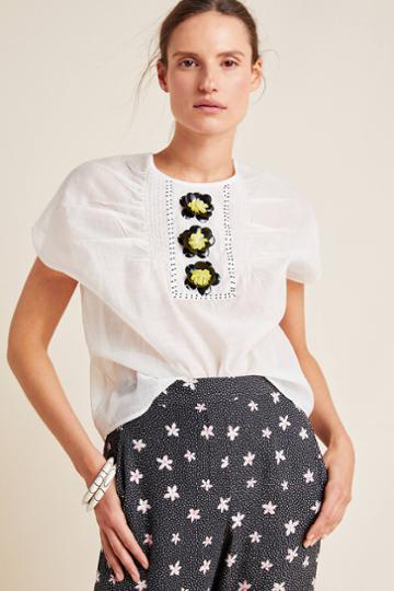 Am.it By Amit Aggarwal Elsa Poplin Blouse