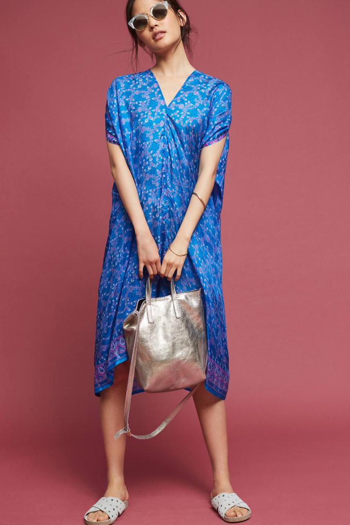 Matta Fareeda Silk Caftan Dress