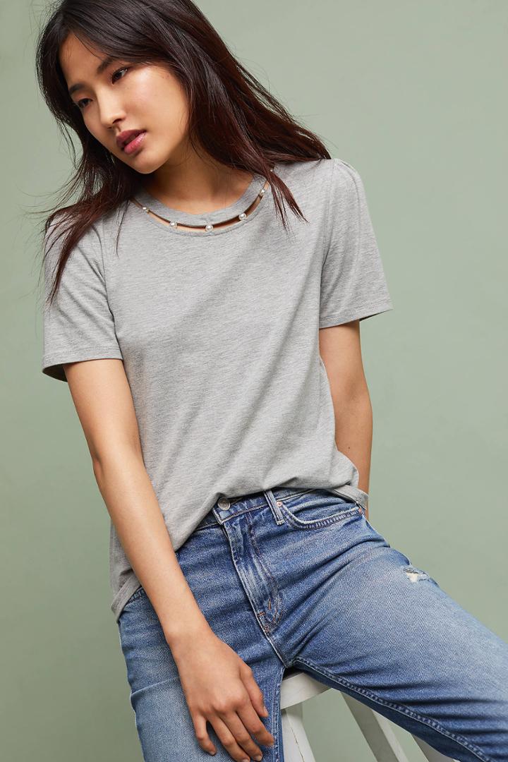 Anthropologie Pearl Tee