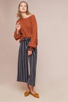 Greylin Ludlow Striped Wide-leg Pants