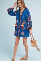Misa Palma Embroidered Tunic Dress