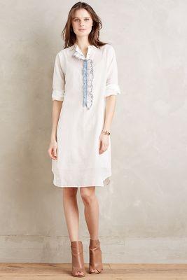 Injiri Sachi Ruffled Shirtdress