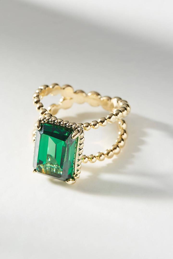 Victoria Six Petite Square Cocktail Ring