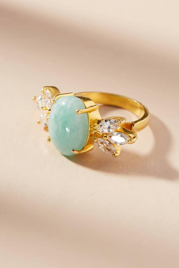Kanupriya Winged Stone Ring