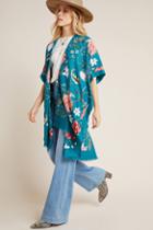 Anthropologie Madeline Floral Kimono