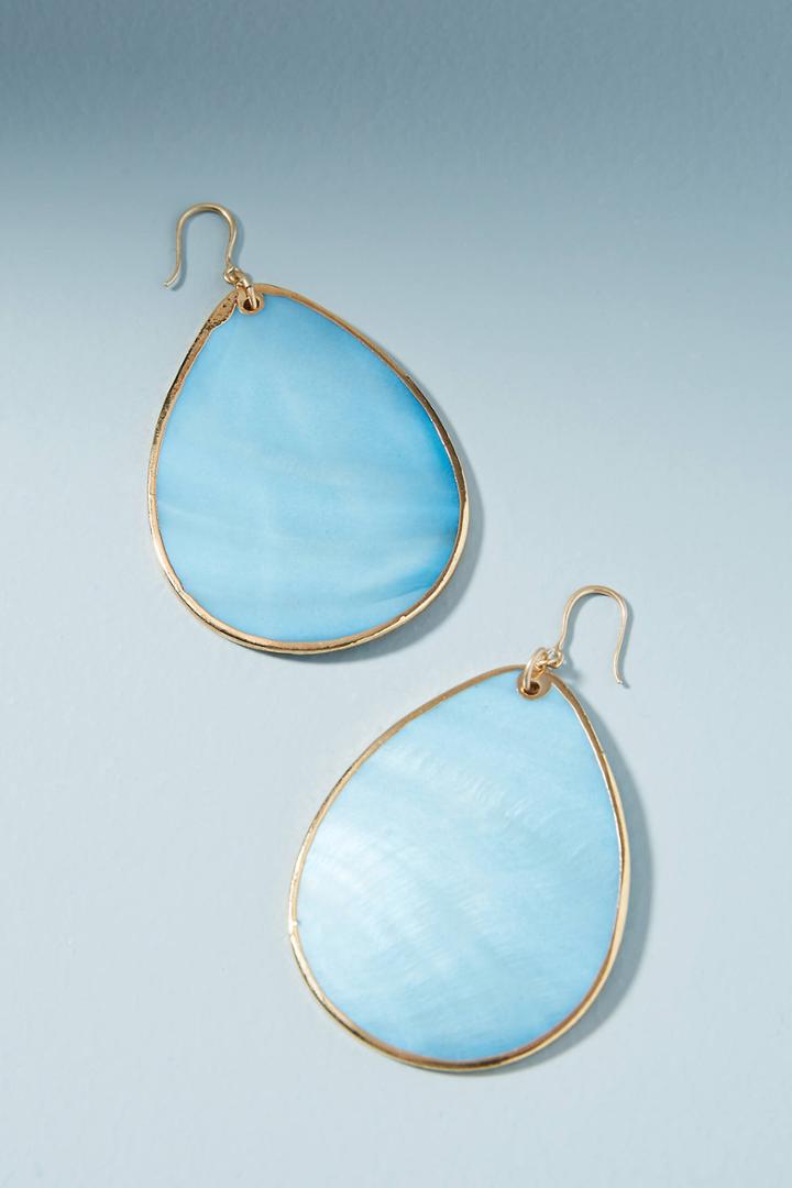 Anthropologie Clearwater Drop Earrings