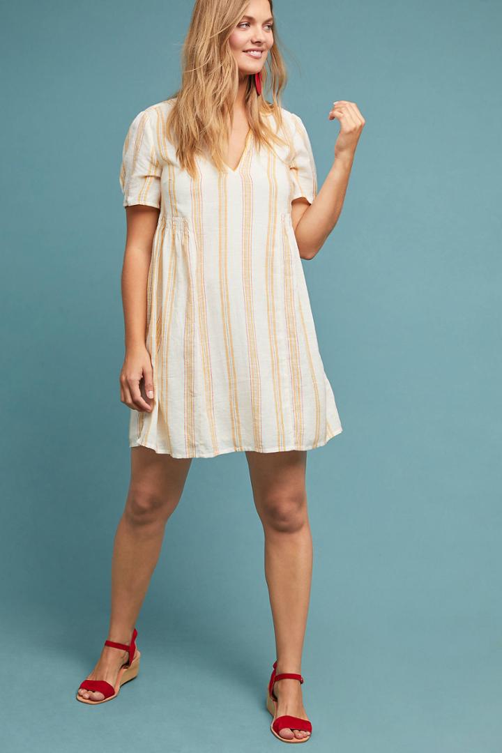 Dra Daphne Striped Tunic Dress