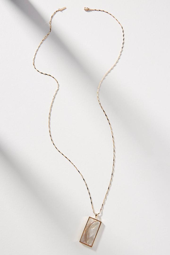 Melanie Auld Siren Mother-of-pearl Pendant Necklace
