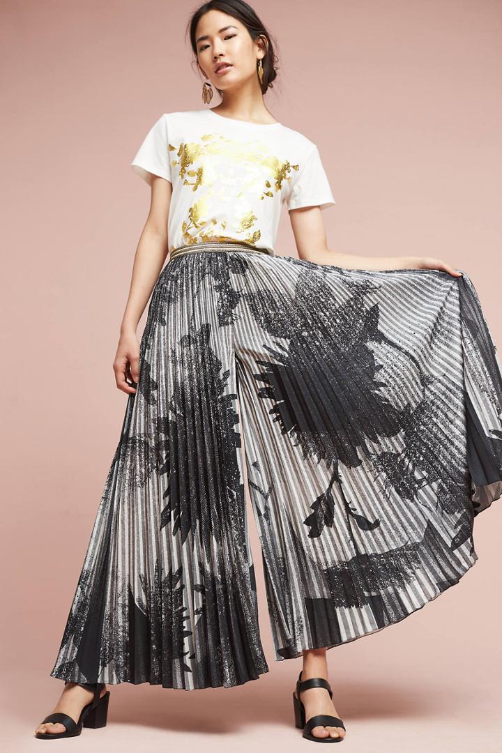 Geisha Designs Cosimia Pleated Trousers