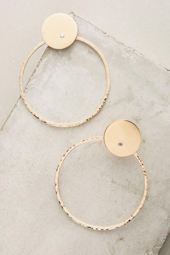 Lila Rice Anello Hoop Earrings