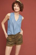 Michael Stars Chambray V-neck Top