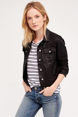 Jean Shop Kelly Coated Denim Jacket