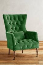 Anthropologie Velvet Julienne Chair