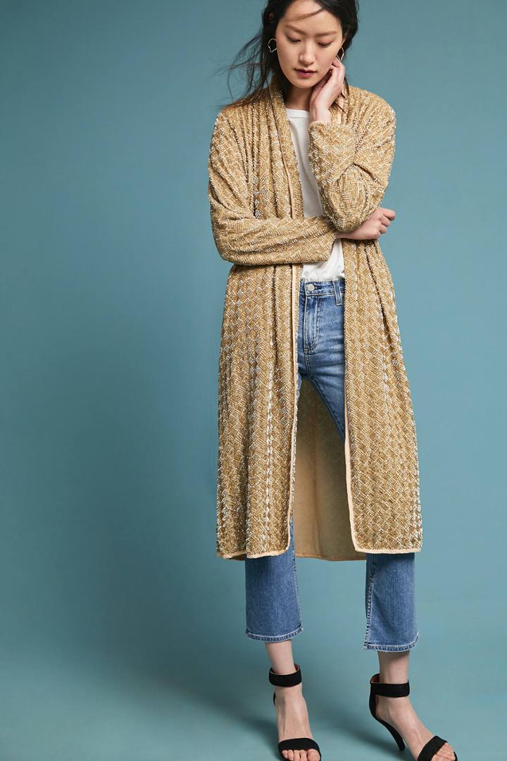 Antik Batik Beaded Robe Coat