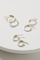 Lena Bernard Trilogy Hoop Earrings Set