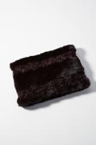 Anthropologie Roonie Faux Fur Pouch
