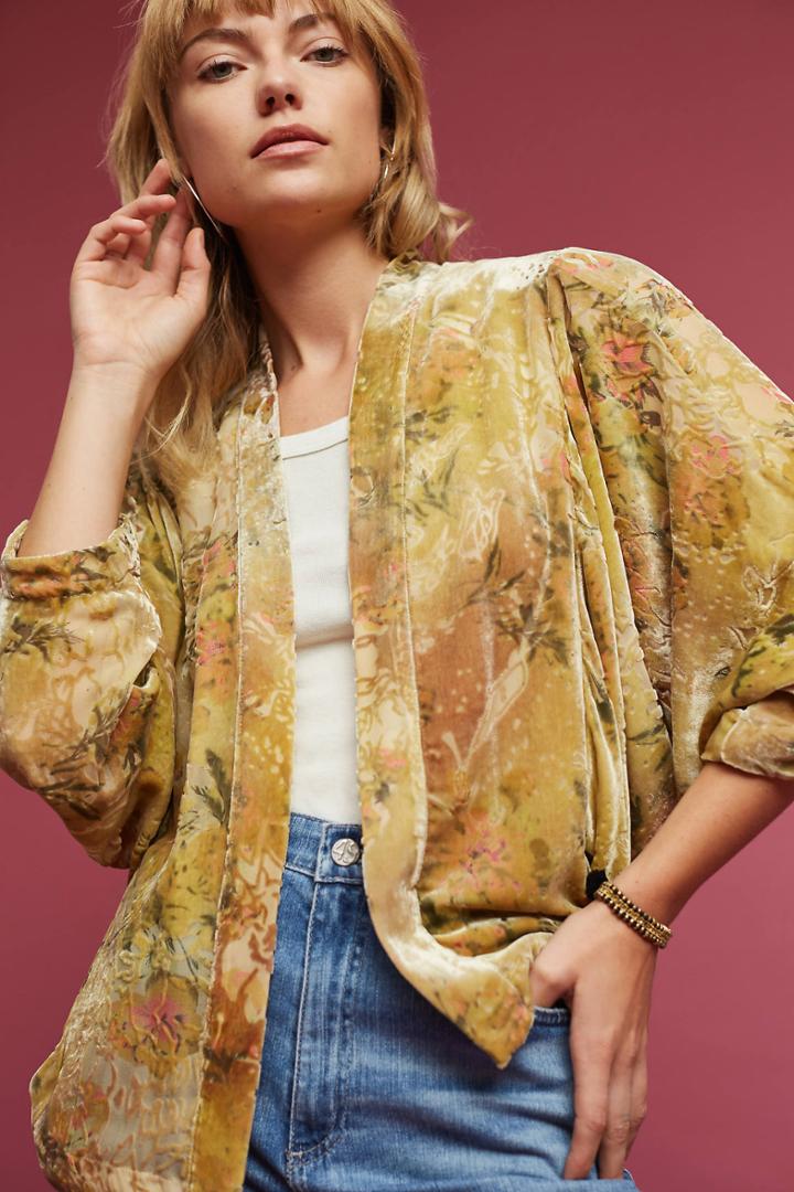 Seen Worn Kept Dolores Velvet Jacket