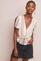 Anthropologie Candice Fitted Top