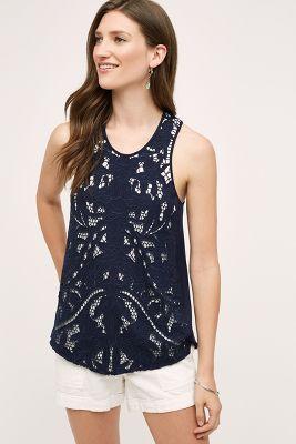 Akemi + Kim Filigree Lace Tank
