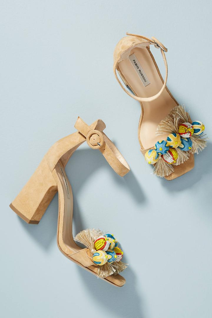 Fabio Rusconi Embellished Heeled Sandals