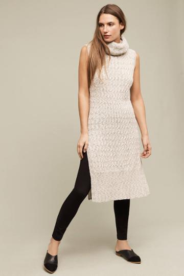 Tejido Cableknit Turtleneck Tunic