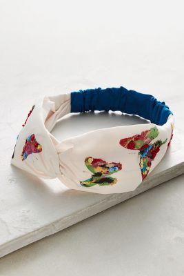 Anthropologie Butterfly Turban Band