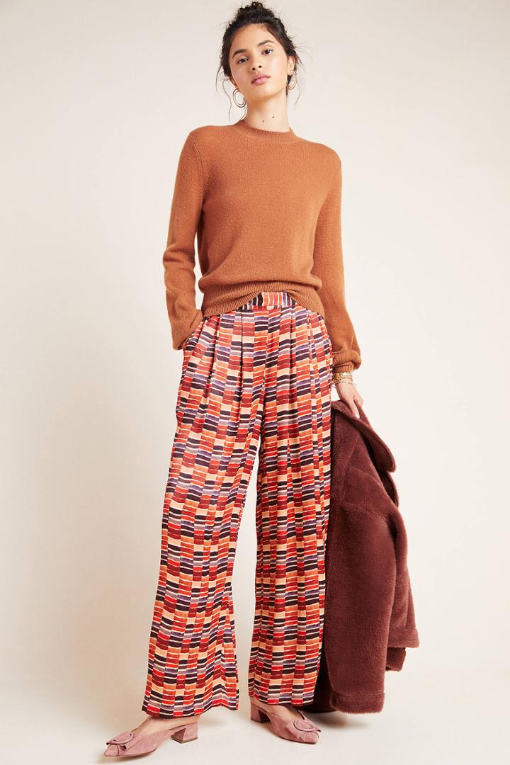 Conditions Apply Nell High-rise Wide-leg Trousers