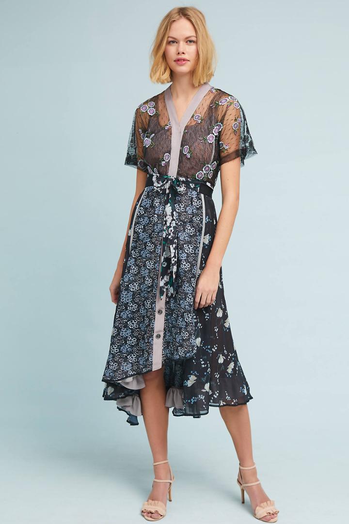 Byron Lars Cassie Floral Dress