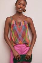 Conditions Apply Prismatic Blouse