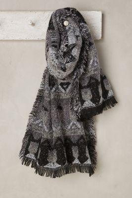 Anthropologie Clemence Blanket Wrap