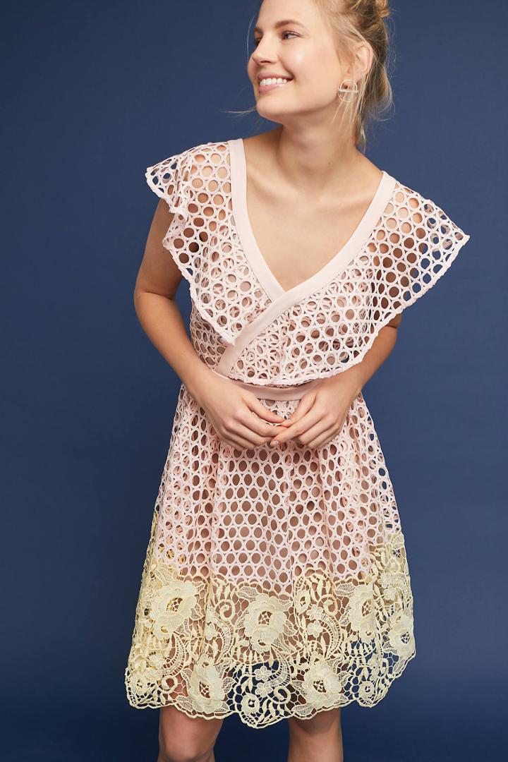 Donna Morgan Daisy Eyelet Dress