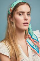 Anthropologie Painterly Patchwork Scarf