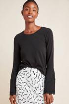 Anthropologie Abigail Bell-sleeved Top