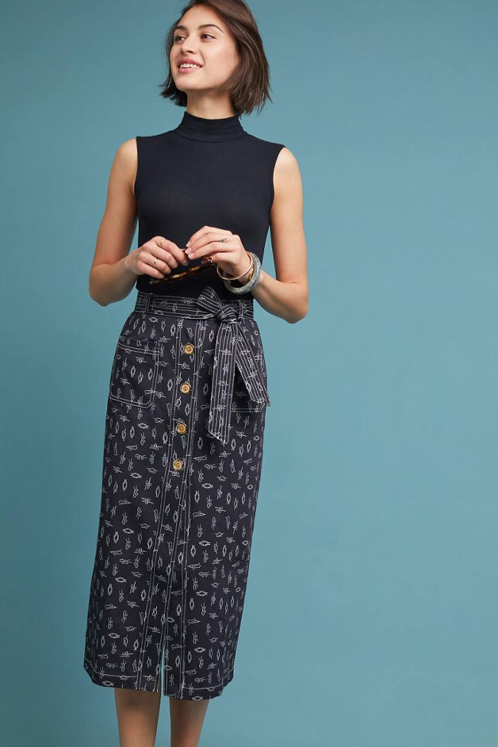 Corey Lynn Calter Knot Skirt