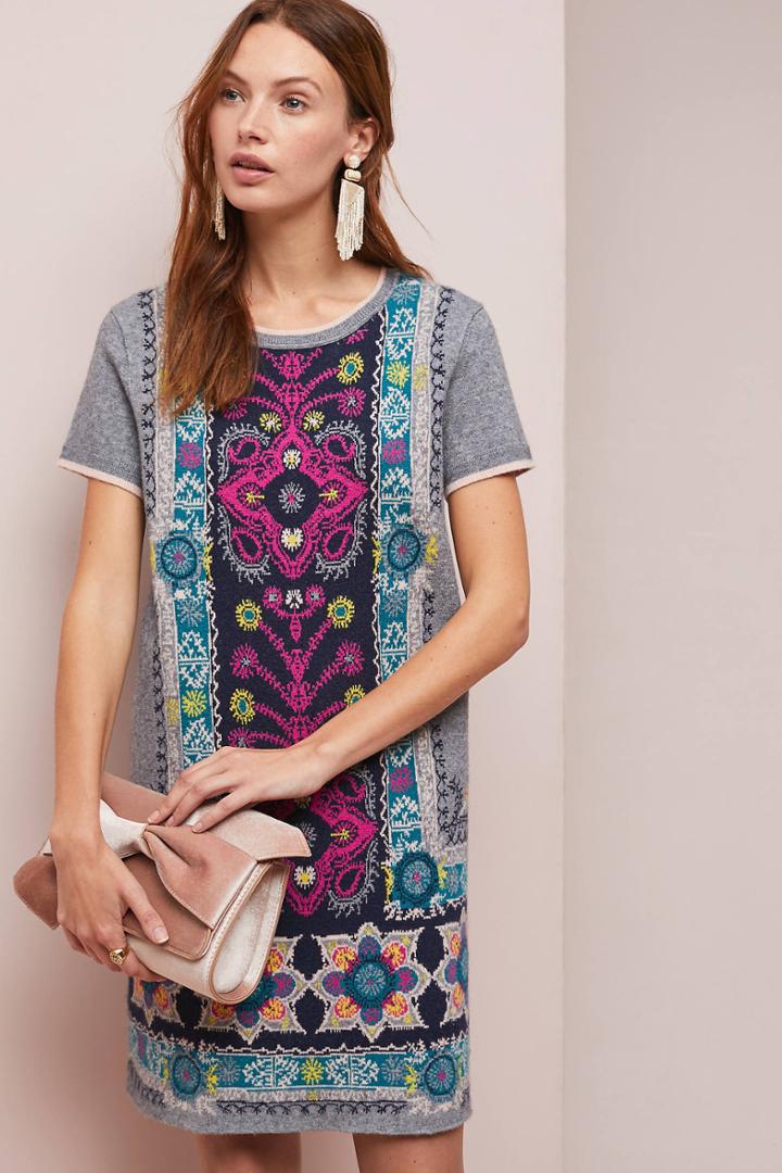 Akemi + Kin Kaleidoscope Sweater Dress