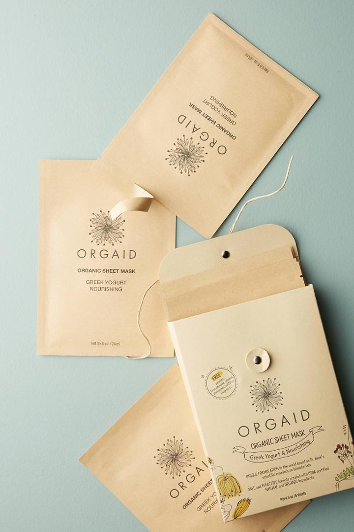 Orgaid Organic Sheet Mask Set