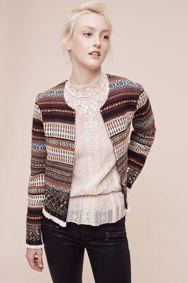 Twelfth Street By Cynthia Vincent Embroidered Nell Jacket