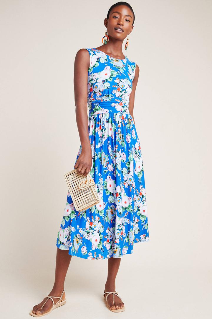 Maeve Kyla Floral Midi Dress