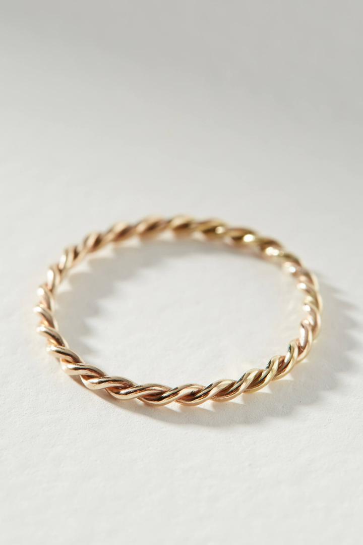 Pixley Pressed Twisted Ring