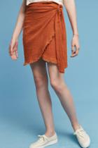 Rue Stiic Tie-side Wrap Mini Skirt