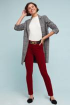 Citizens Of Humanity Olivia Ultra High-rise Velvet Slim Ankle Jeans