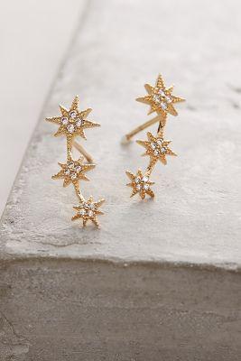 Anthropologie Tauri Crawler Earrings