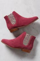 Bobbies La Feerique Leather Glitter Booties