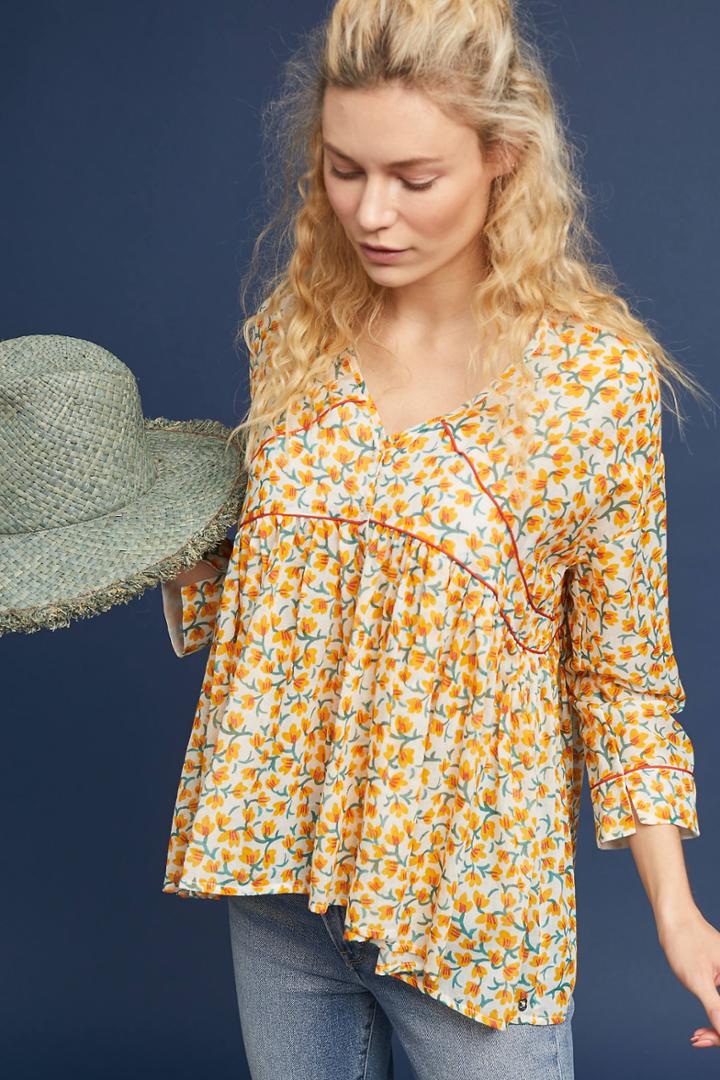 Ottod'ame Unica Peasant Top