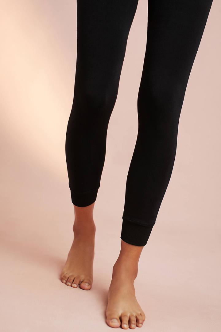 Pure + Good Faux Fur-lined Leggings